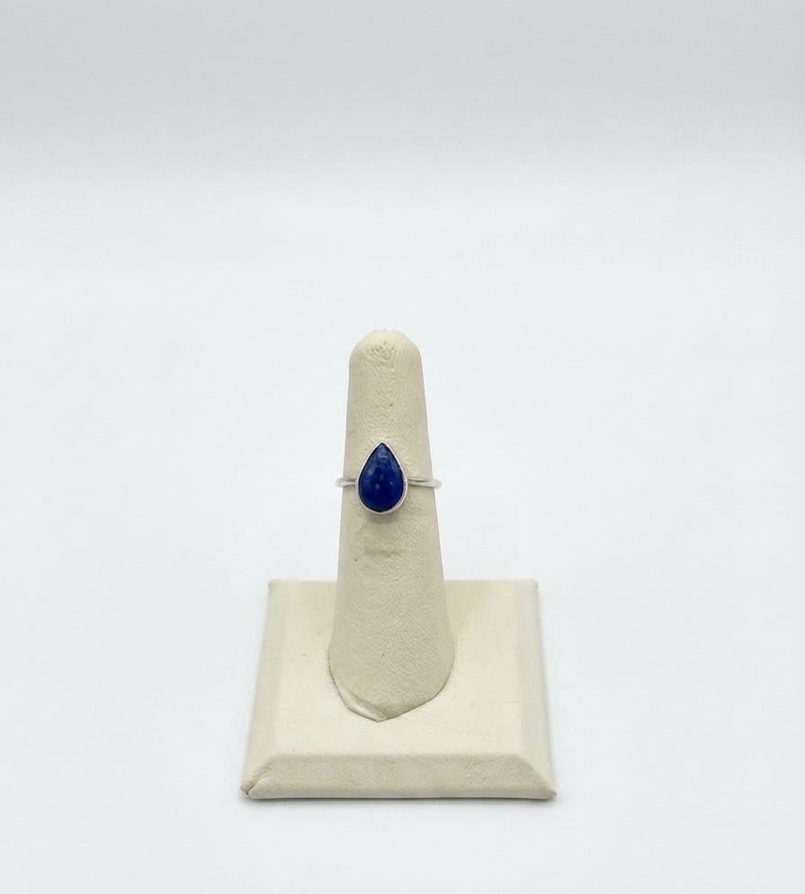 Lapis Lazuli Sterling Silver Ring (Small) | The Harmony Store Ring