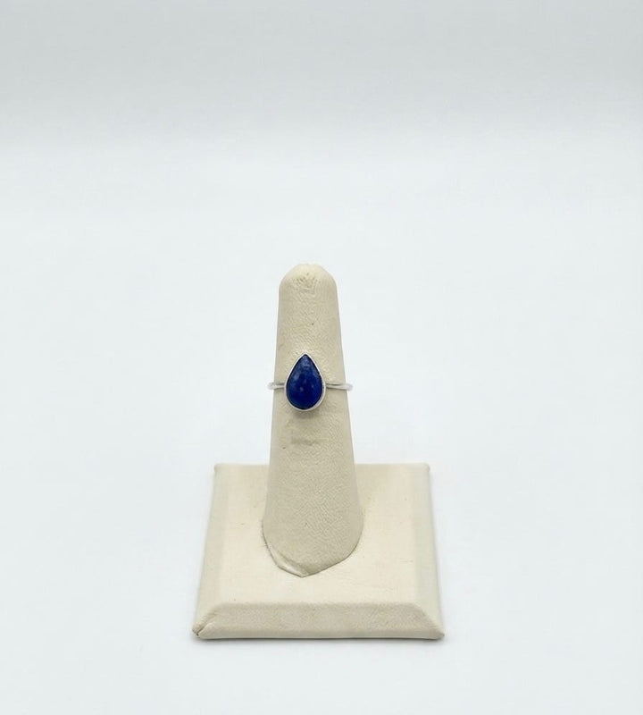 Lapis Lazuli Sterling Silver Ring (Small) | The Harmony Store Ring