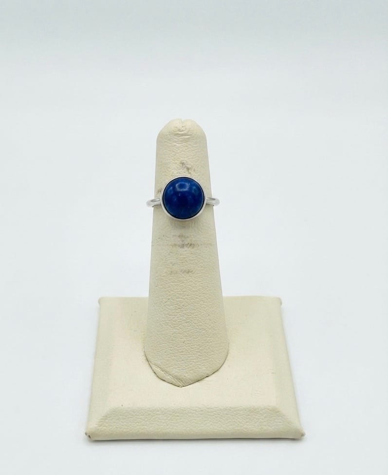 Lapis Lazuli Sterling Silver Ring (Small) | The Harmony Store Ring