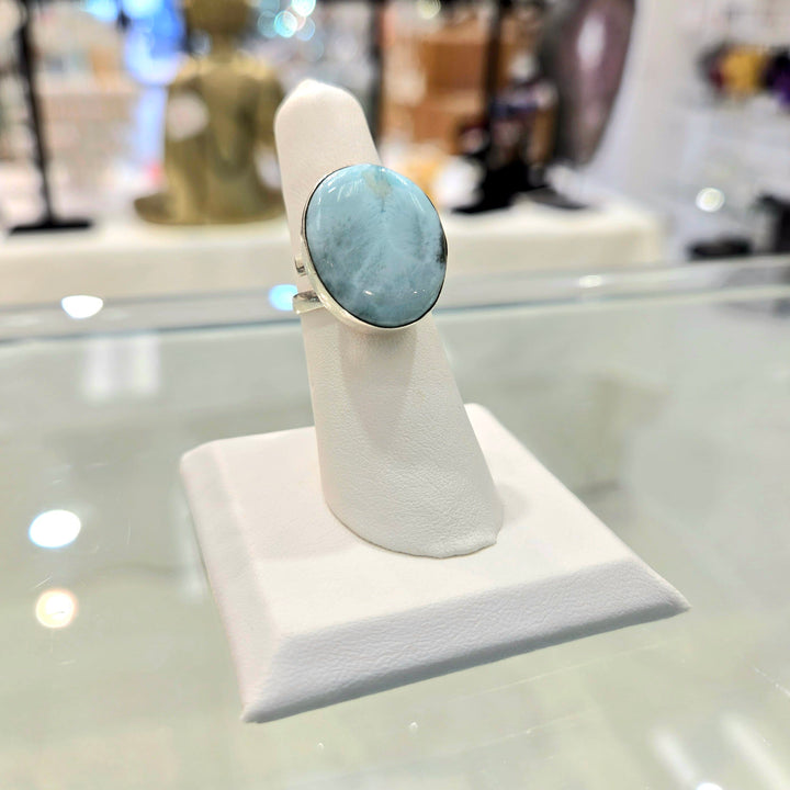 Larimar Ring Adjustable | The Harmony Store Ring