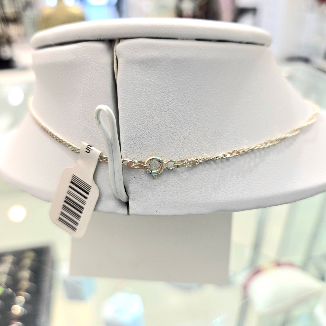 Larimar Sterling Silver Chain | The Harmony Store Chain neclac : 9.4