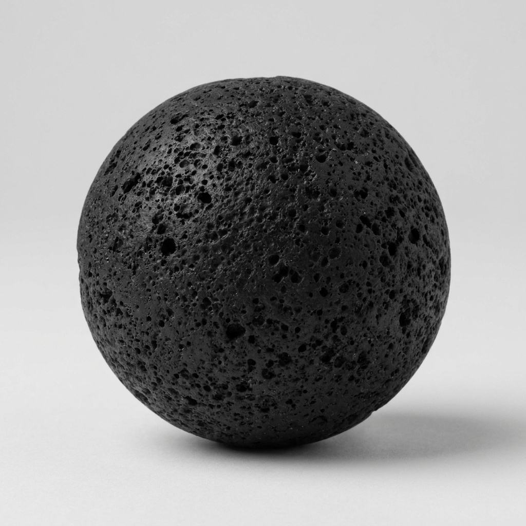 Lava Rock Sphere 2-Inch | Basalt Crystal Ball Crystal Sphere