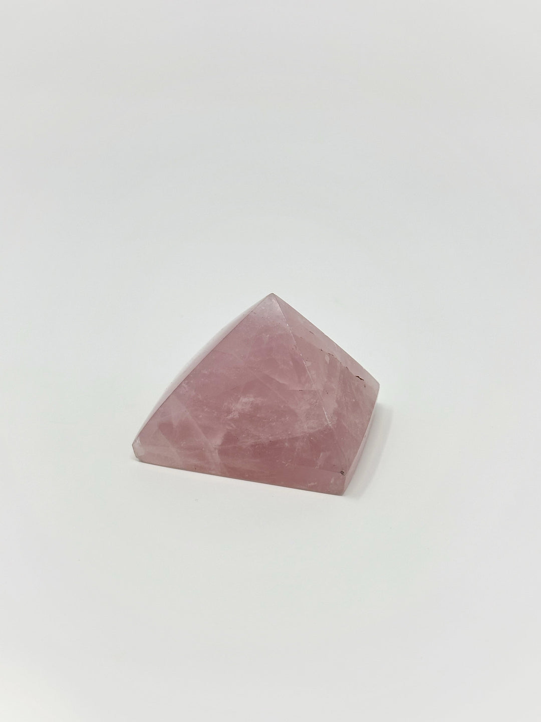 Lavender Rose Quartz Pyramid Madagascar | The Harmony Store Pyramid