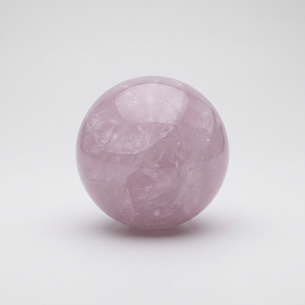 Lavender Rose Quartz Sphere, Madagascar | Harmony Store Sphere