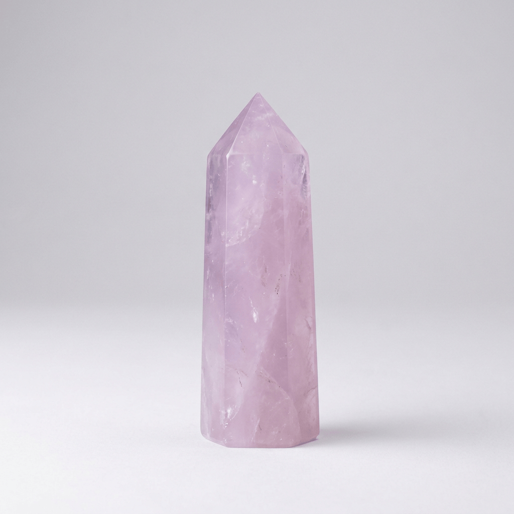 Lavender Rose Quartz Tower Madagascar | The Harmony Store Tower