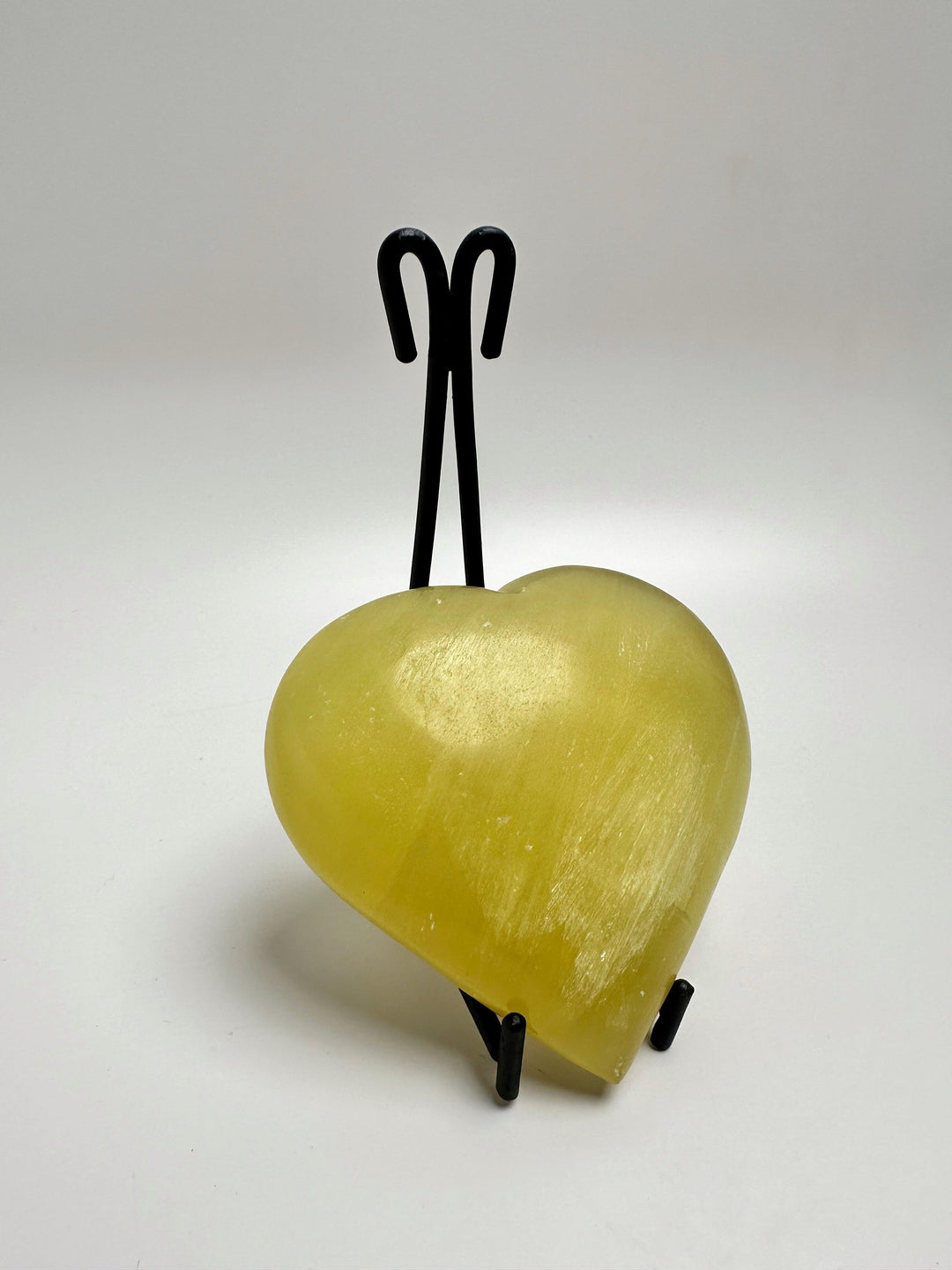 Lemon Calcite Heart - The Harmony Store