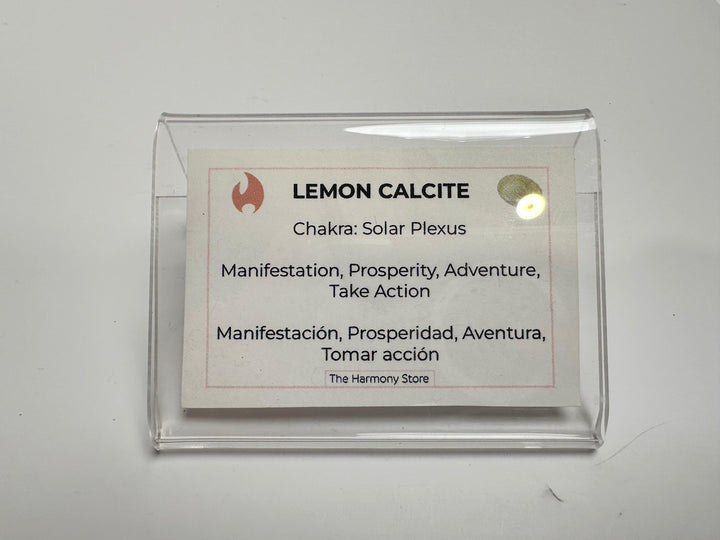 Lemon Calcite Tower Crystal | The Harmony Store Tower