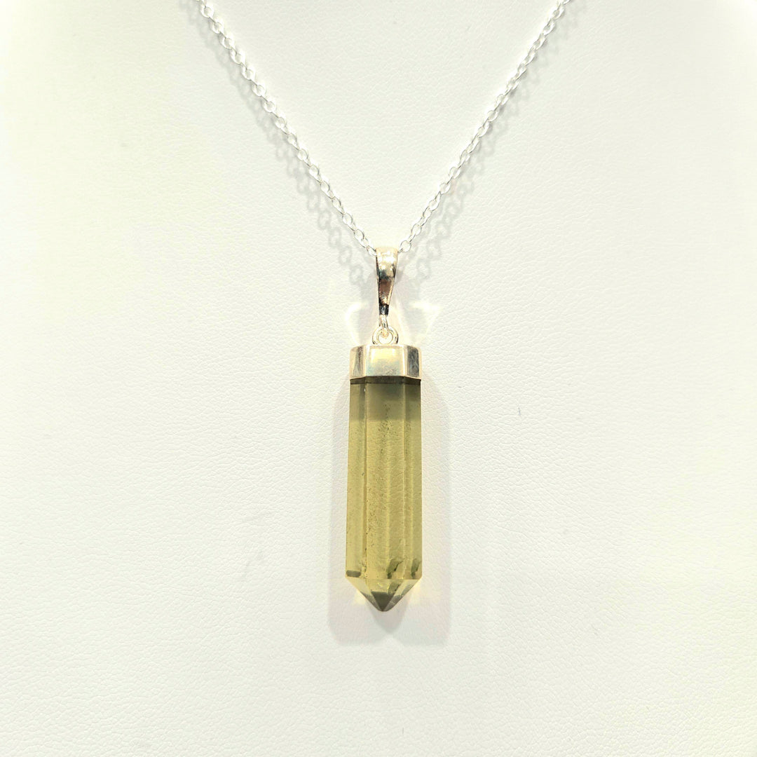 Lemon Quartz Silver Pendant | The Harmony Store Pendant