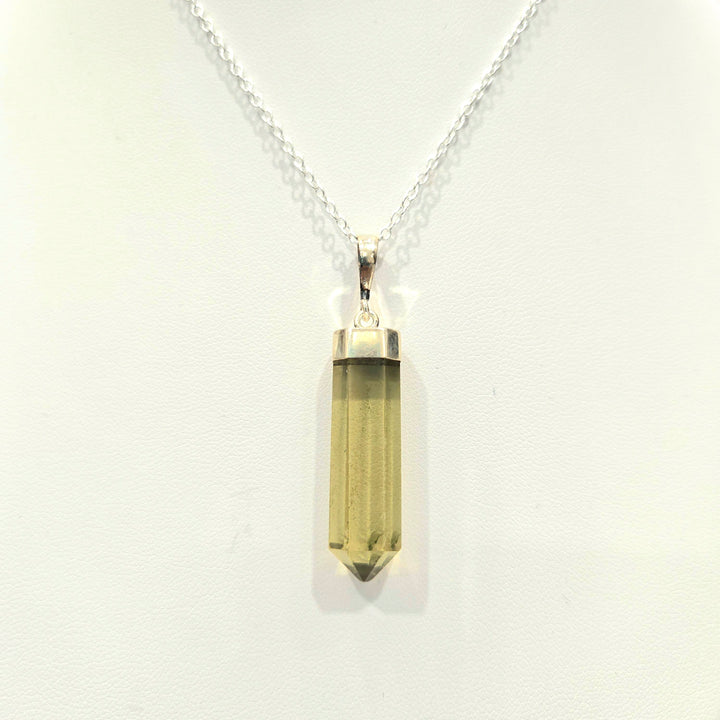 Lemon Quartz Silver Pendant | The Harmony Store Pendant