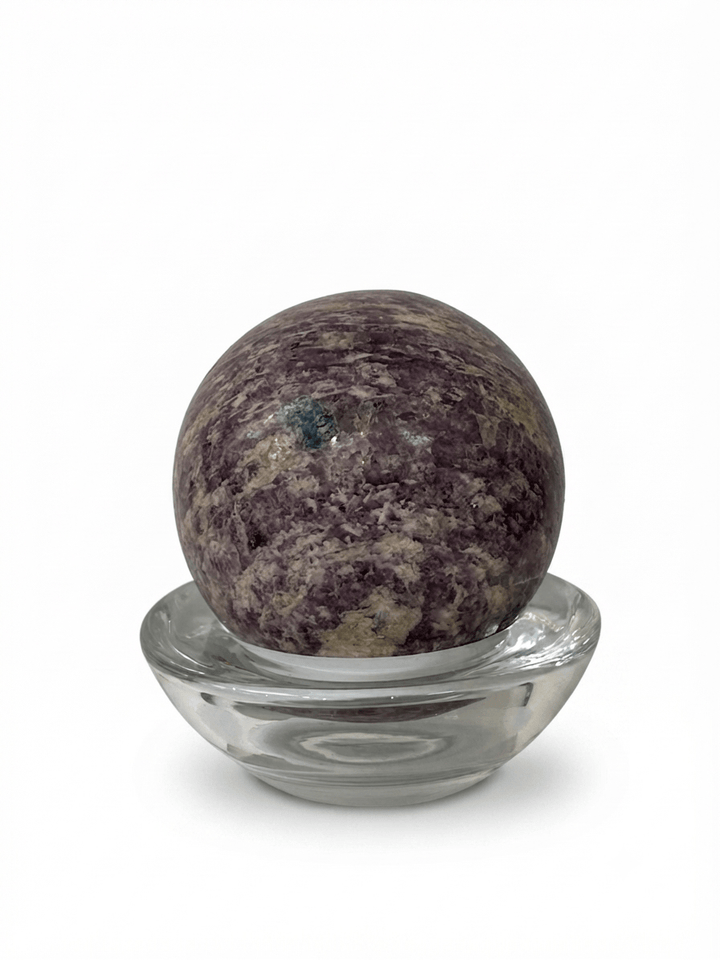 Lepidolite Crystal Sphere | The Harmony Store Sphere