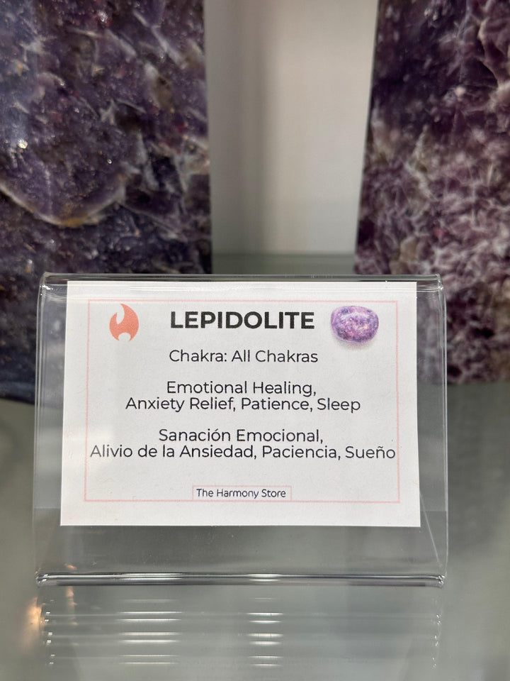 Lepidolite Heart from Madagascar | The Harmony Store Heart