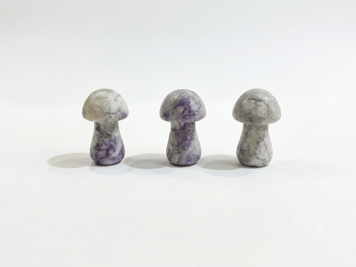 Lepidolite Mushroom 1.5-Inch | The Harmony Store Mushroom