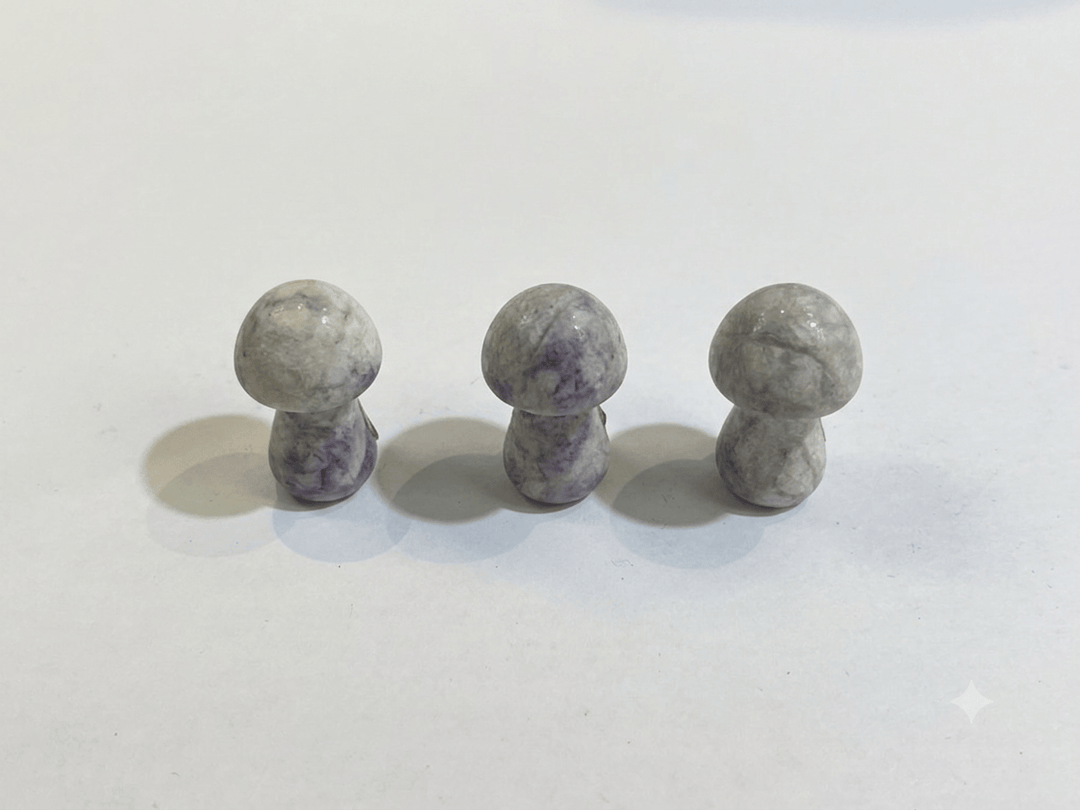Lepidolite Mushroom 1.5-Inch | The Harmony Store Mushroom