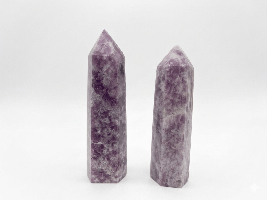 Lepidolite Tower Madagascar | The Harmony Store Tower