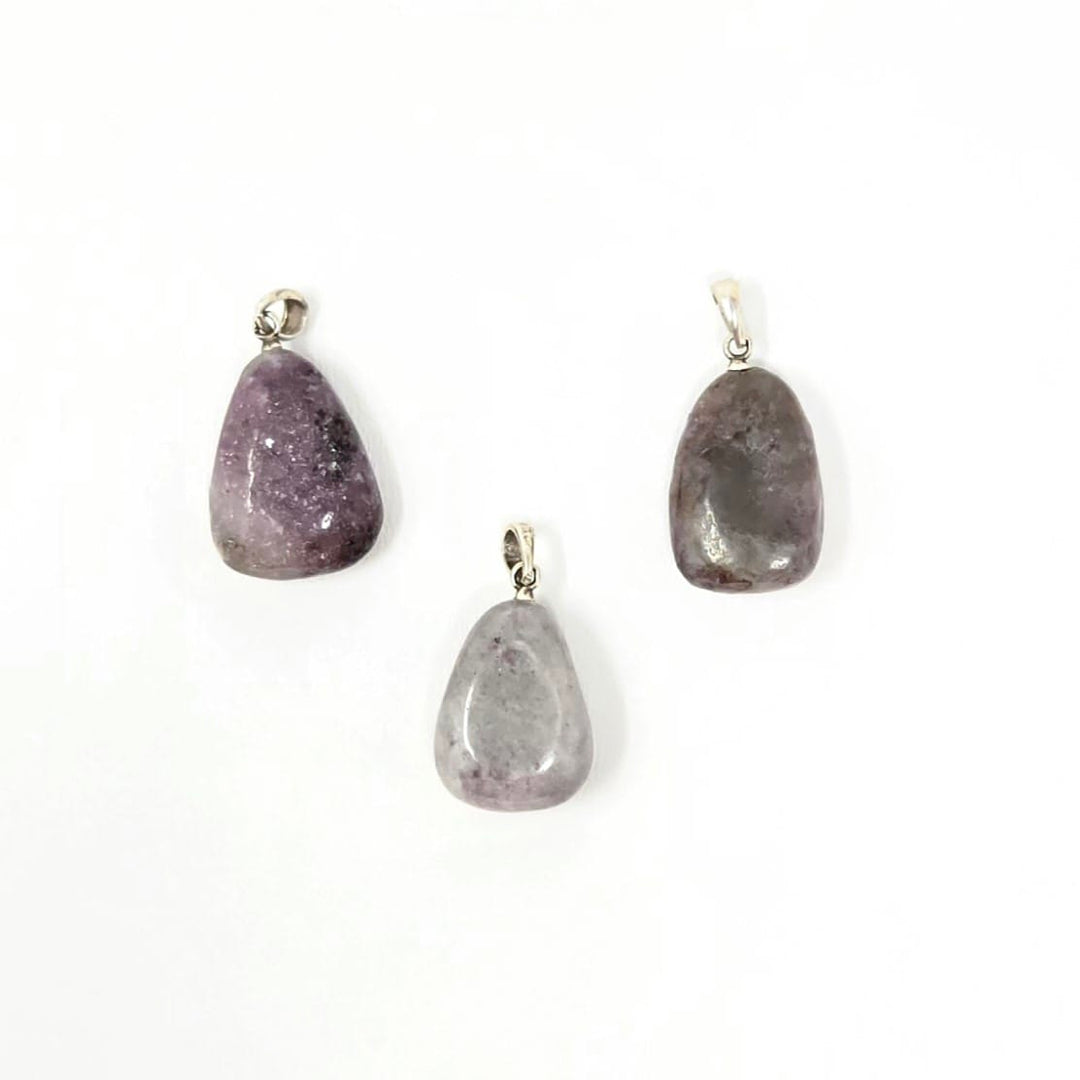 Lepidolite Tumbled Pendant | The Harmony Store Pendant