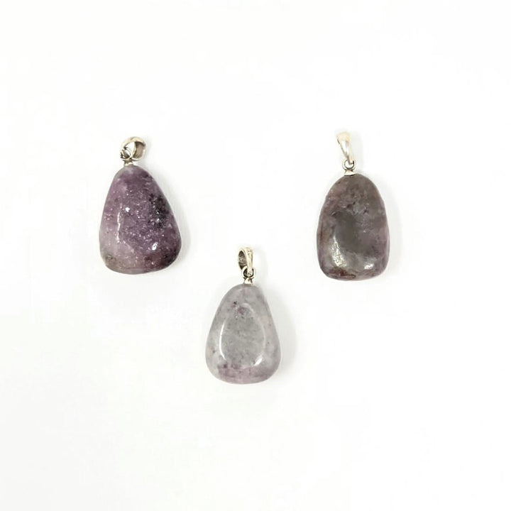 Lepidolite Tumbled Pendant | The Harmony Store Pendant