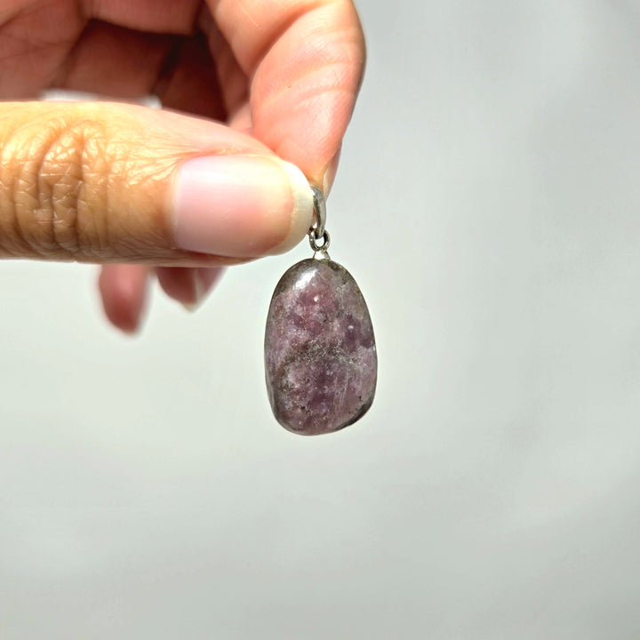 Lepidolite Tumbled Pendant | The Harmony Store Pendant