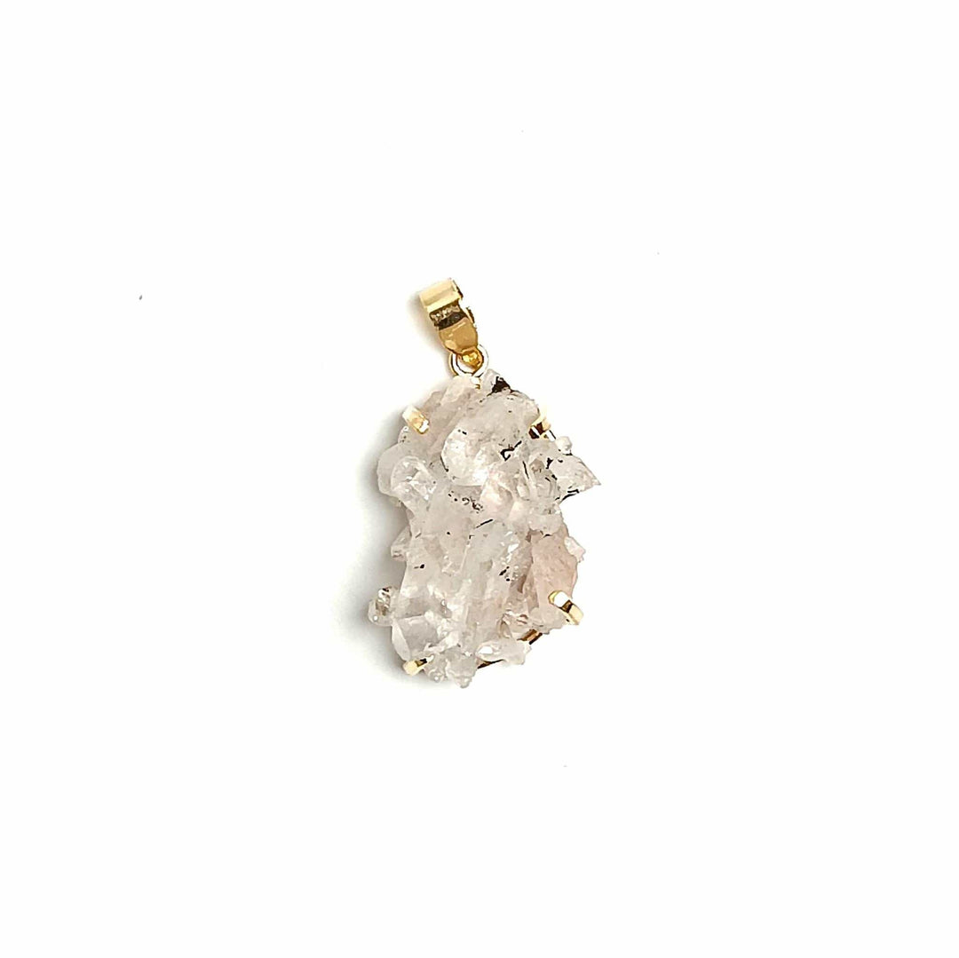 Lithium Quartz Cluster Claw Necklace | The Harmony Store Necklace
