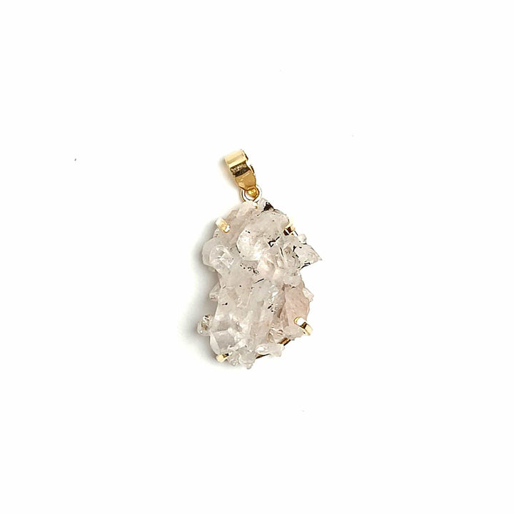 Lithium Quartz Cluster Claw Necklace | The Harmony Store Necklace