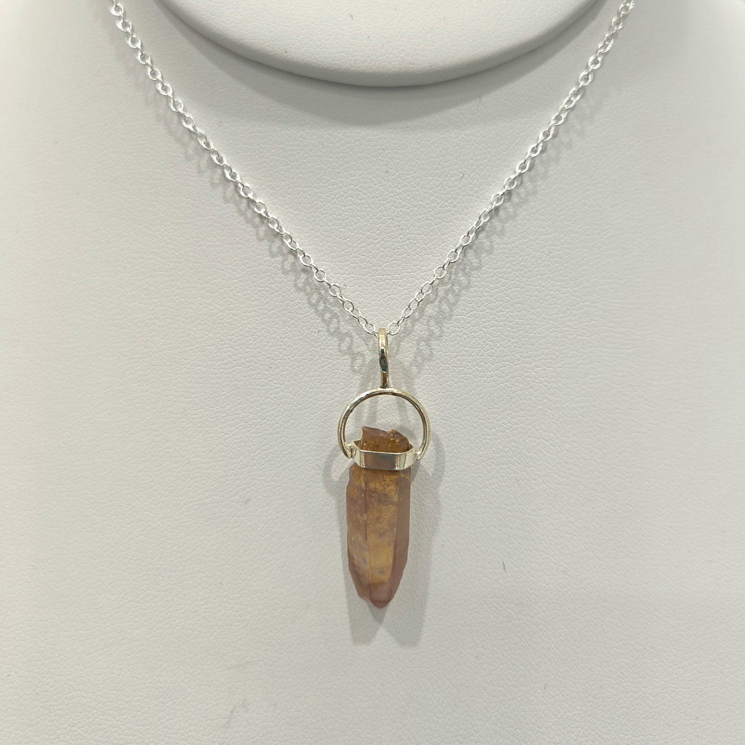 Lithium Quartz Sterling Silver Pendant | The Harmony Store Pendant