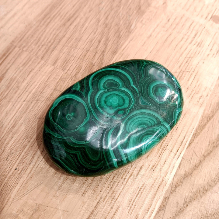 Malachite Palm Stone | The Harmony Store Palm Stone