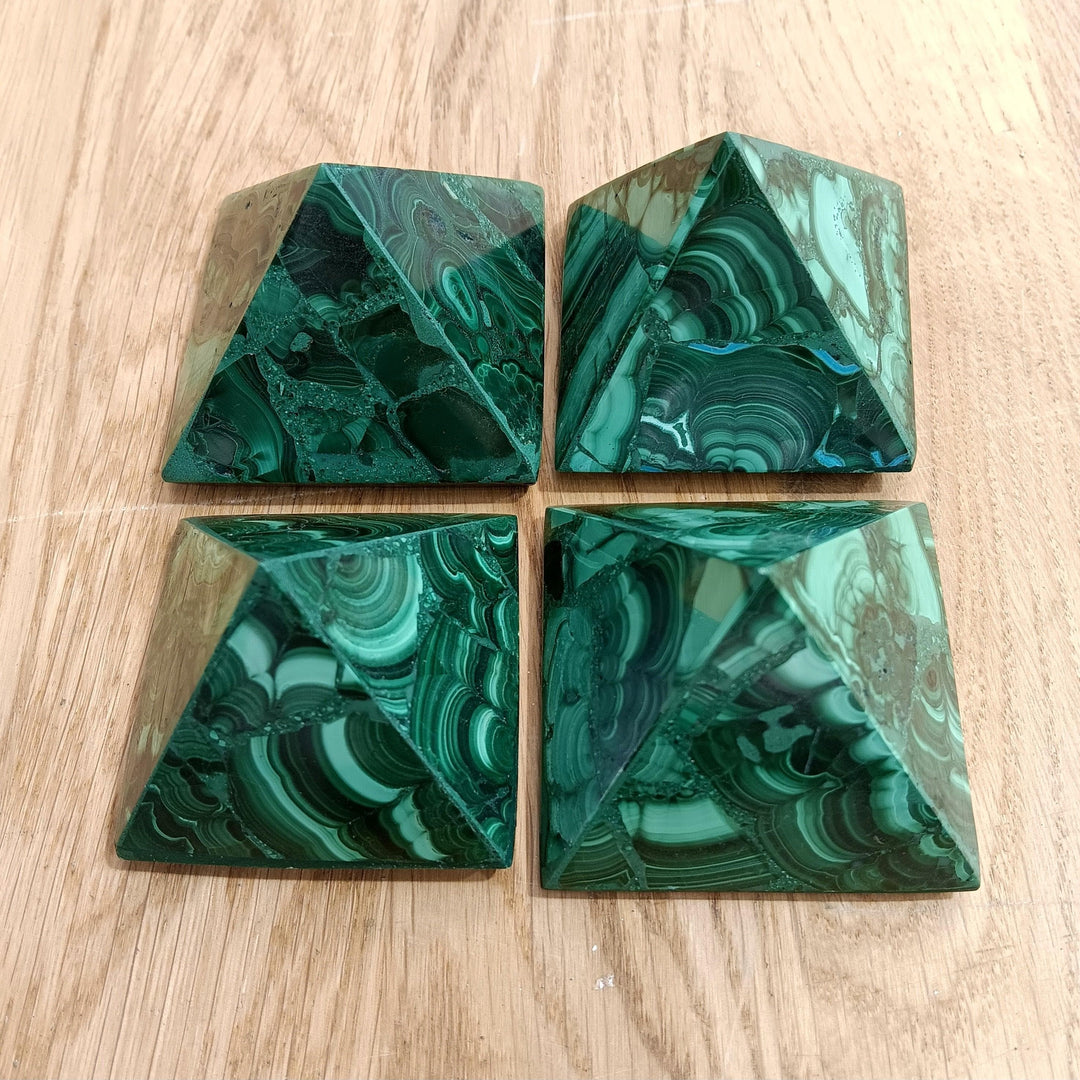 Malachite Crystal Pyramid | The Harmony Store Pyramid