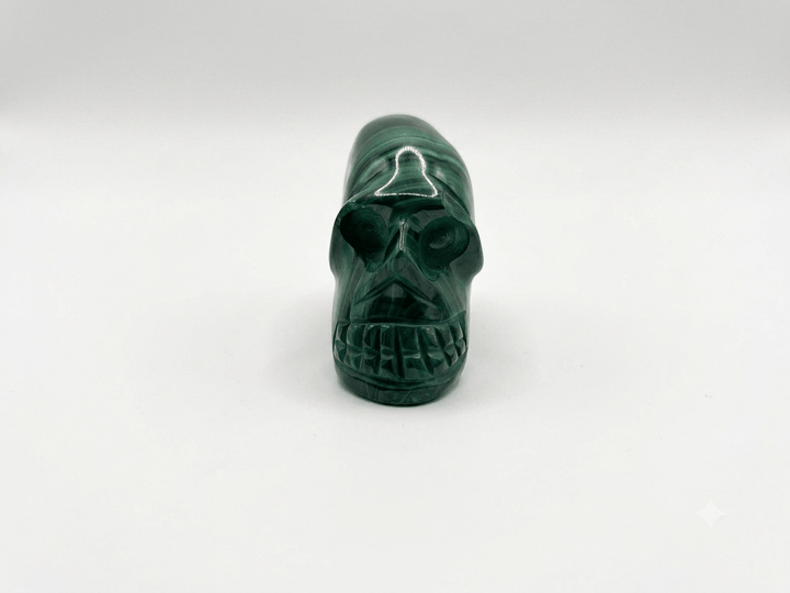 Malachite Crystal Skull | The Harmony Store Skull