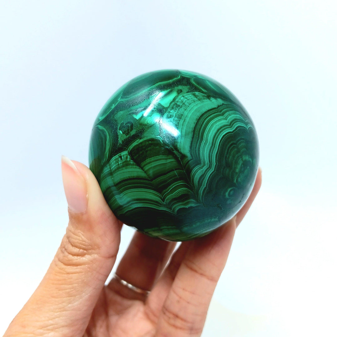 Malachite Sphere - The Harmony Store