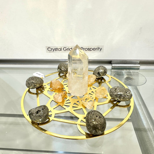 Metatron Prosperity Crystal Grid - The Harmony Store