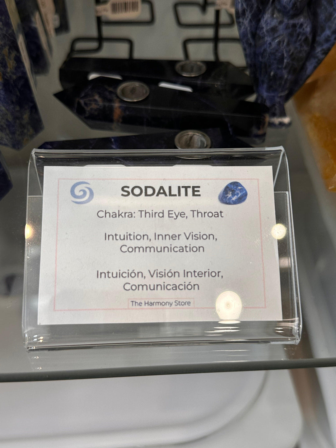 Mini Pin-Sodalite : Mini Pin - The Harmony Store