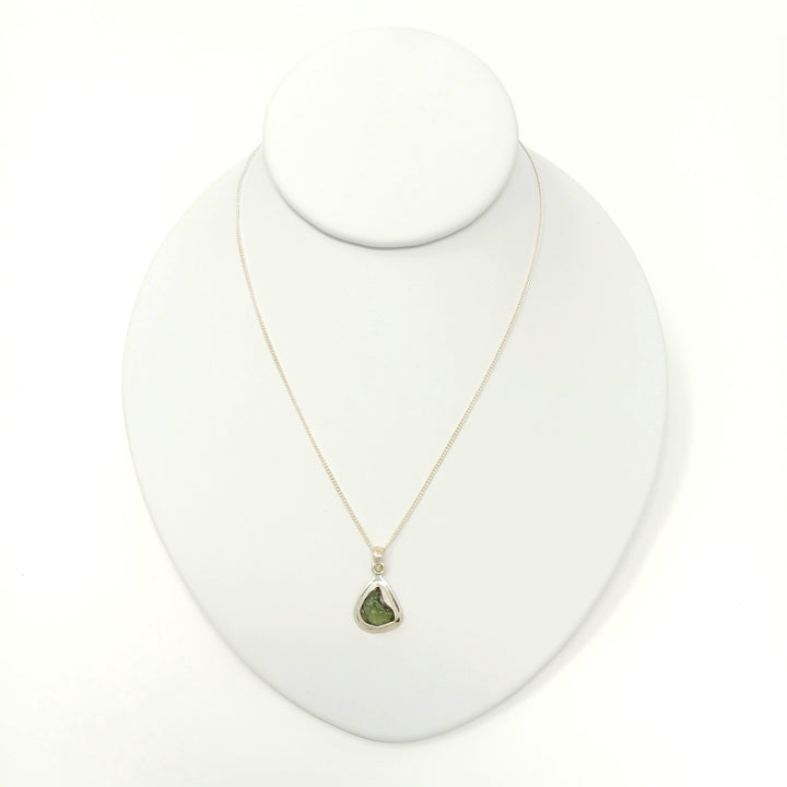 Moldavite Necklace Pendant – Czech Tektite | Harmony Store Pendant