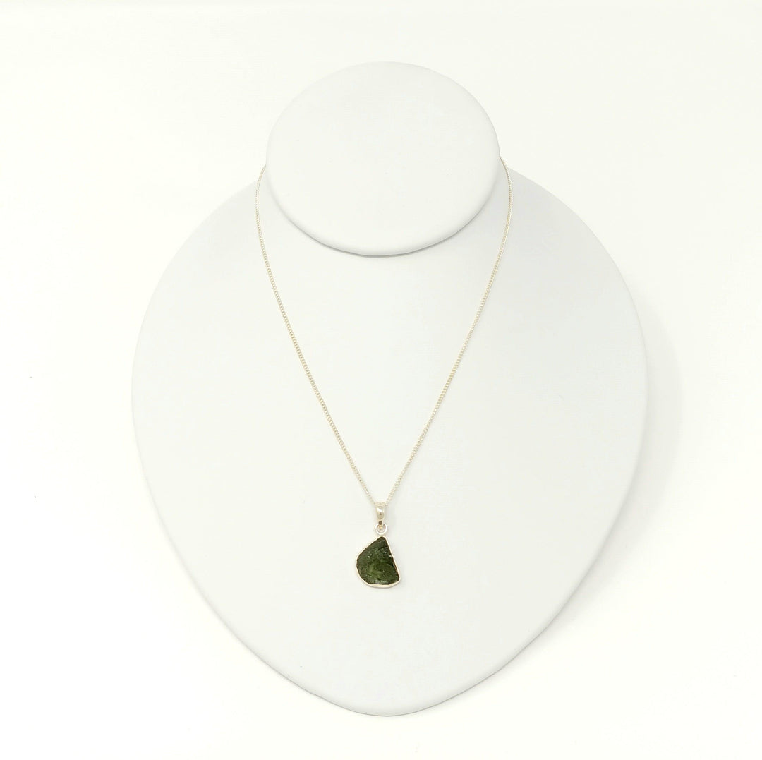 Moldavite Necklace Pendant – Czech Tektite | Harmony Store Pendant