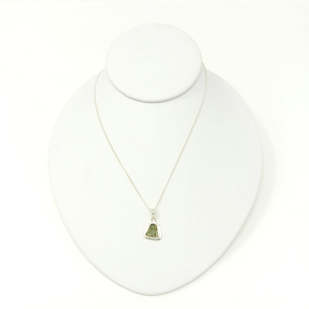 Moldavite Necklace Pendant – Czech Tektite | Harmony Store Pendant