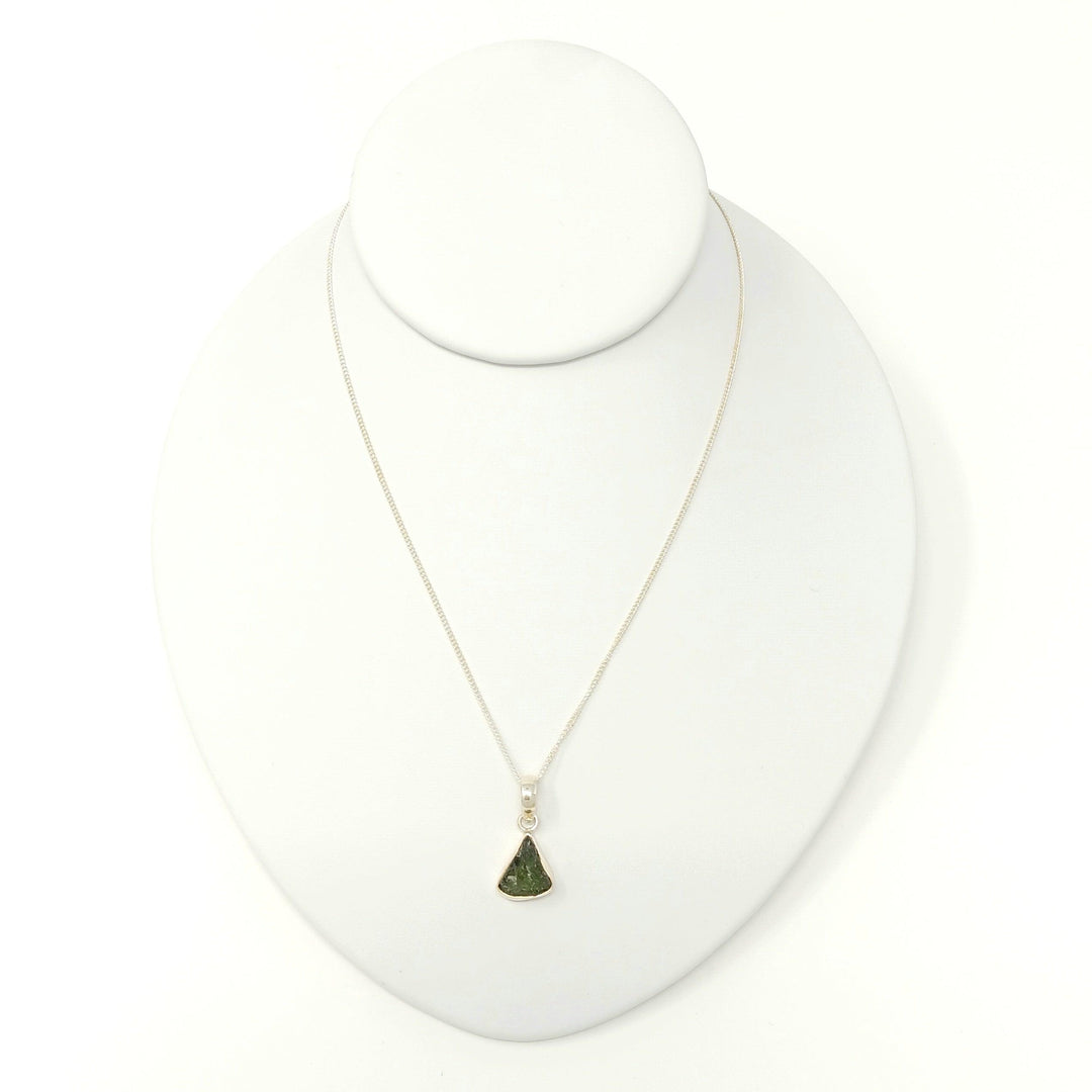 Moldavite Necklace Pendant – Czech Tektite | Harmony Store Pendant