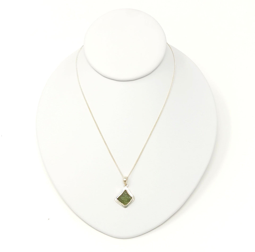 Moldavite Necklace Pendant – Czech Tektite | Harmony Store Pendant
