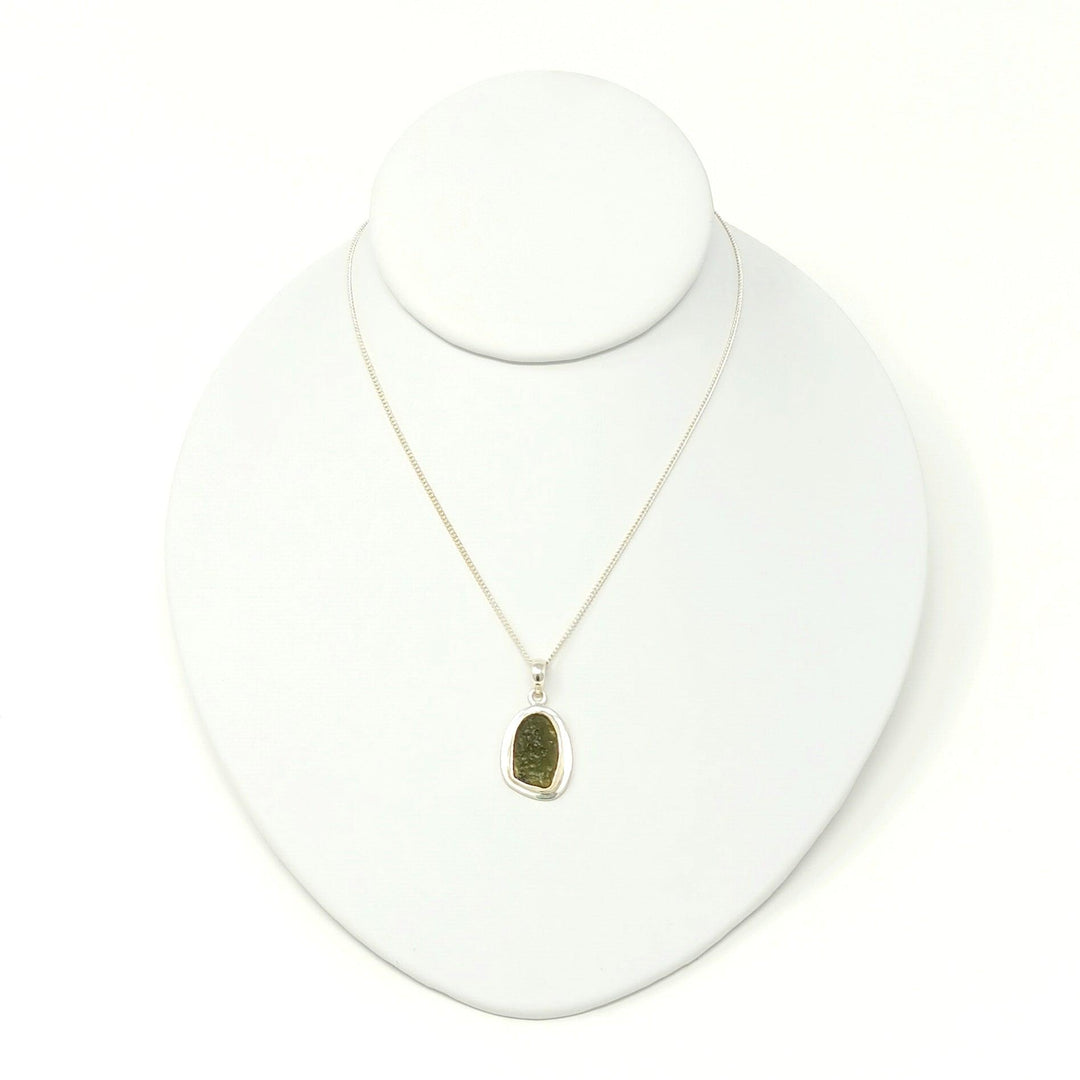 Moldavite Necklace Pendant – Czech Tektite | Harmony Store Pendant