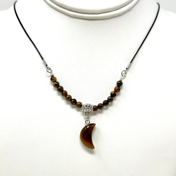 Moon Choker with Black Cord | The Harmony Store Necklace