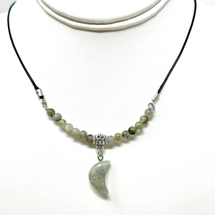 Moon Choker with Black Cord | The Harmony Store Necklace