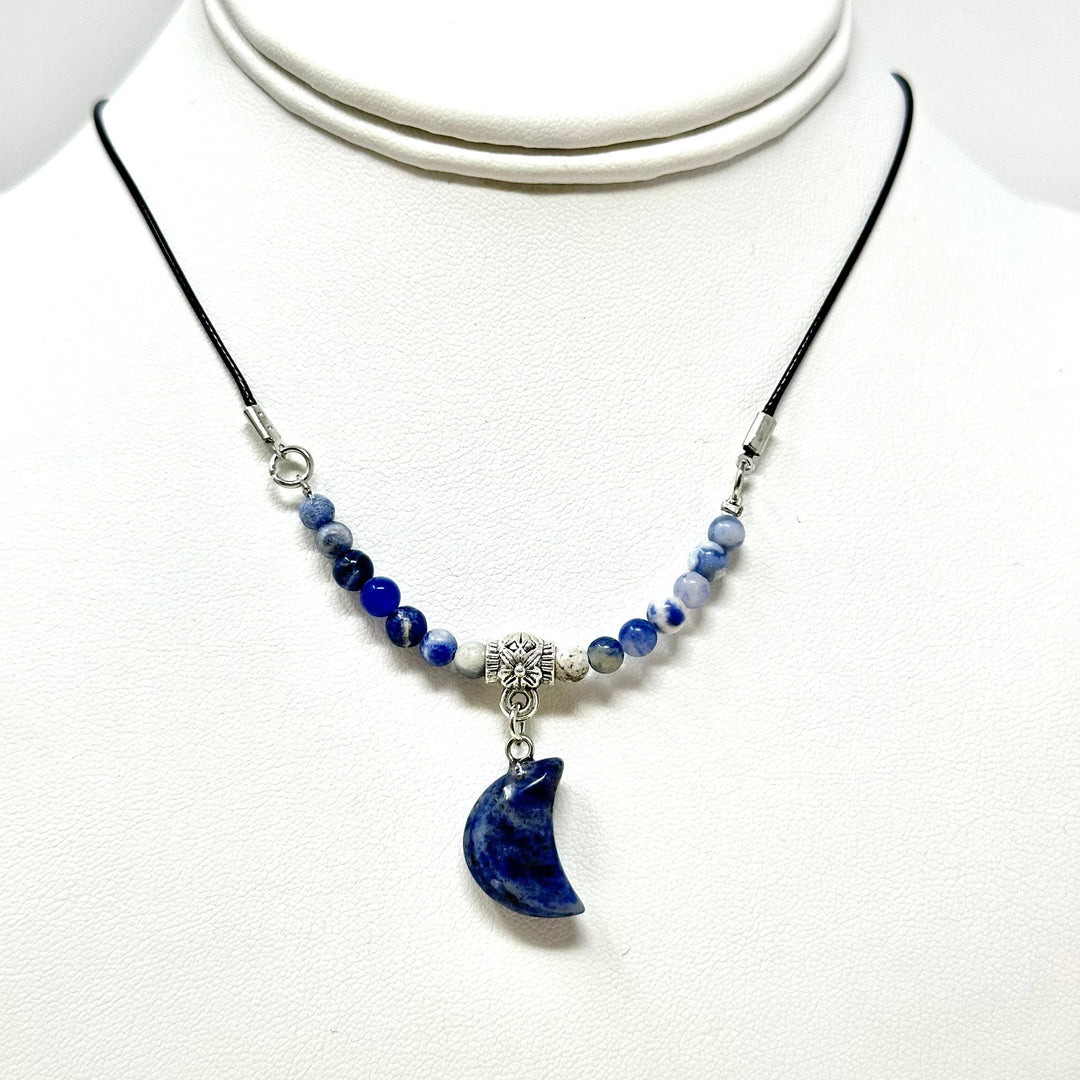 Moon Choker with Black Cord | The Harmony Store