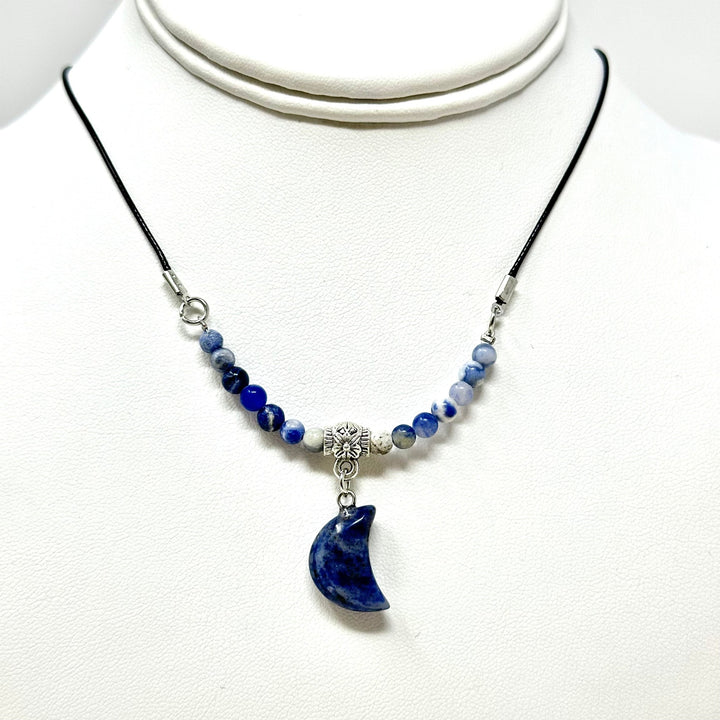 Moon Choker with Black Cord | The Harmony Store