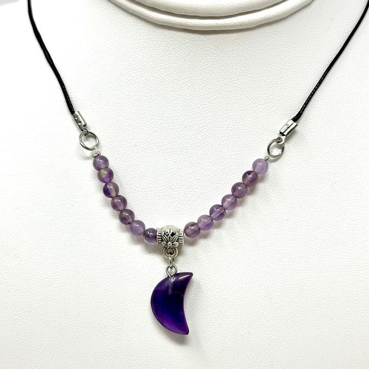 Moon Choker with Black Cord | The Harmony Store