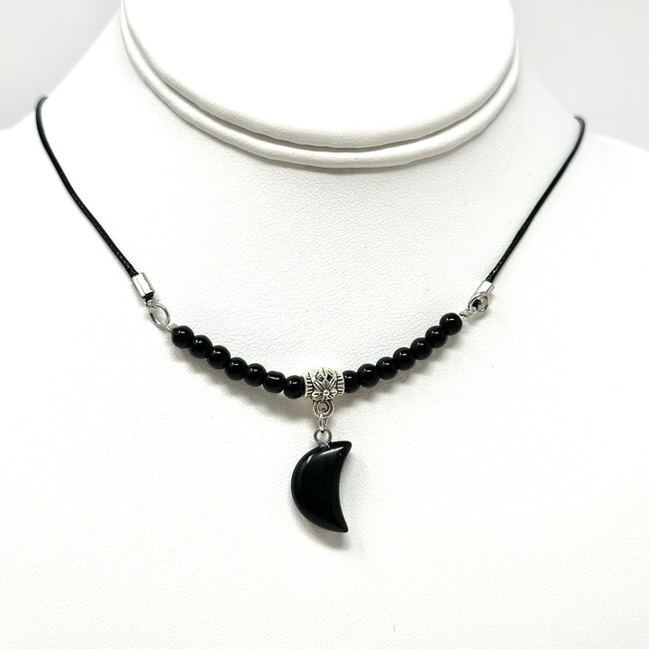 Moon Choker with Black Cord | The Harmony Store