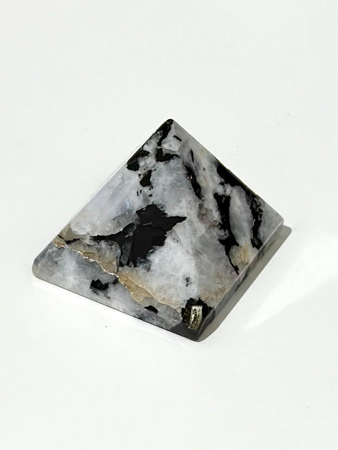 Moonstone Pyramid 1-Inch | The Harmony Store Pyramid