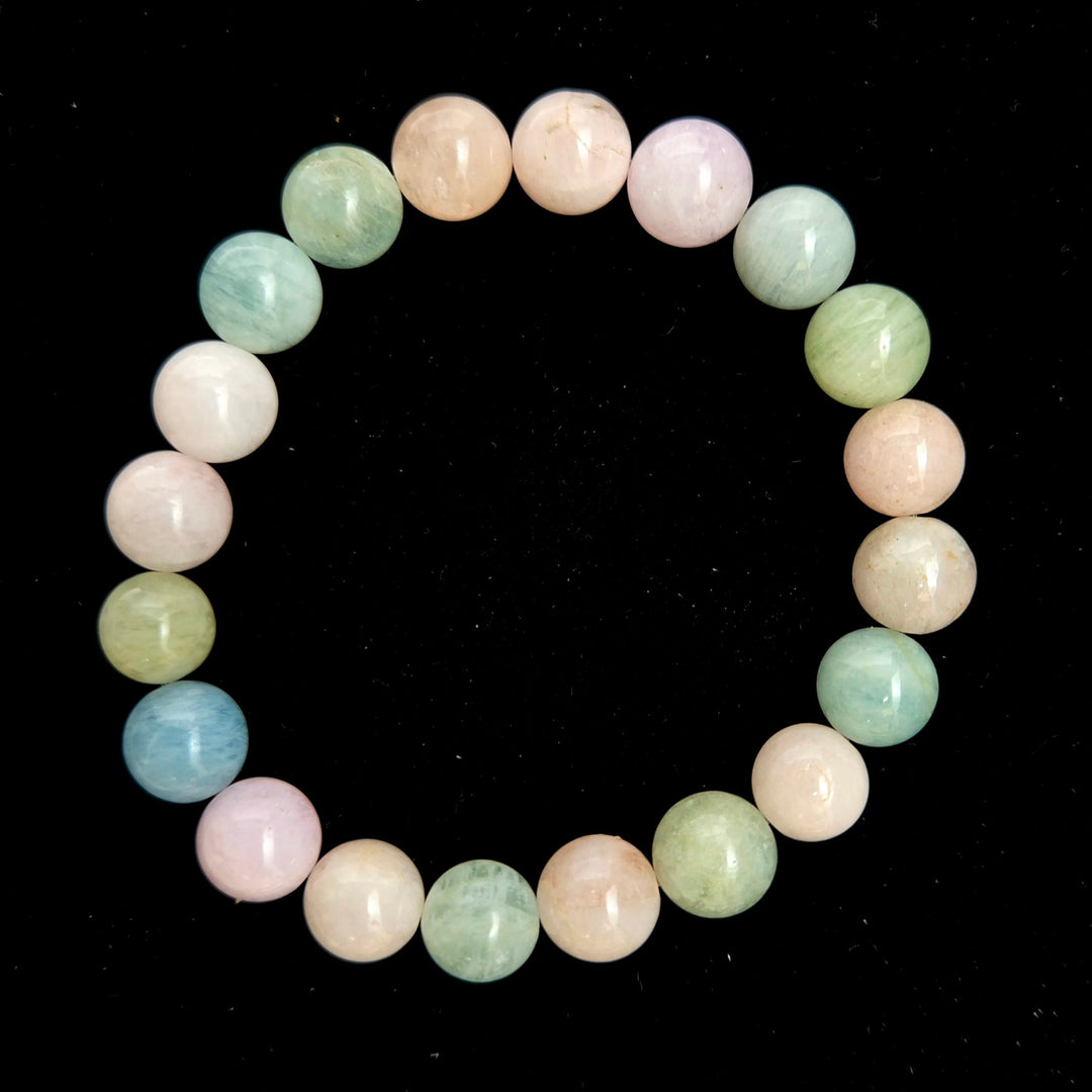 Morganite Bracelet 10mm | The Harmony Store Bracelet