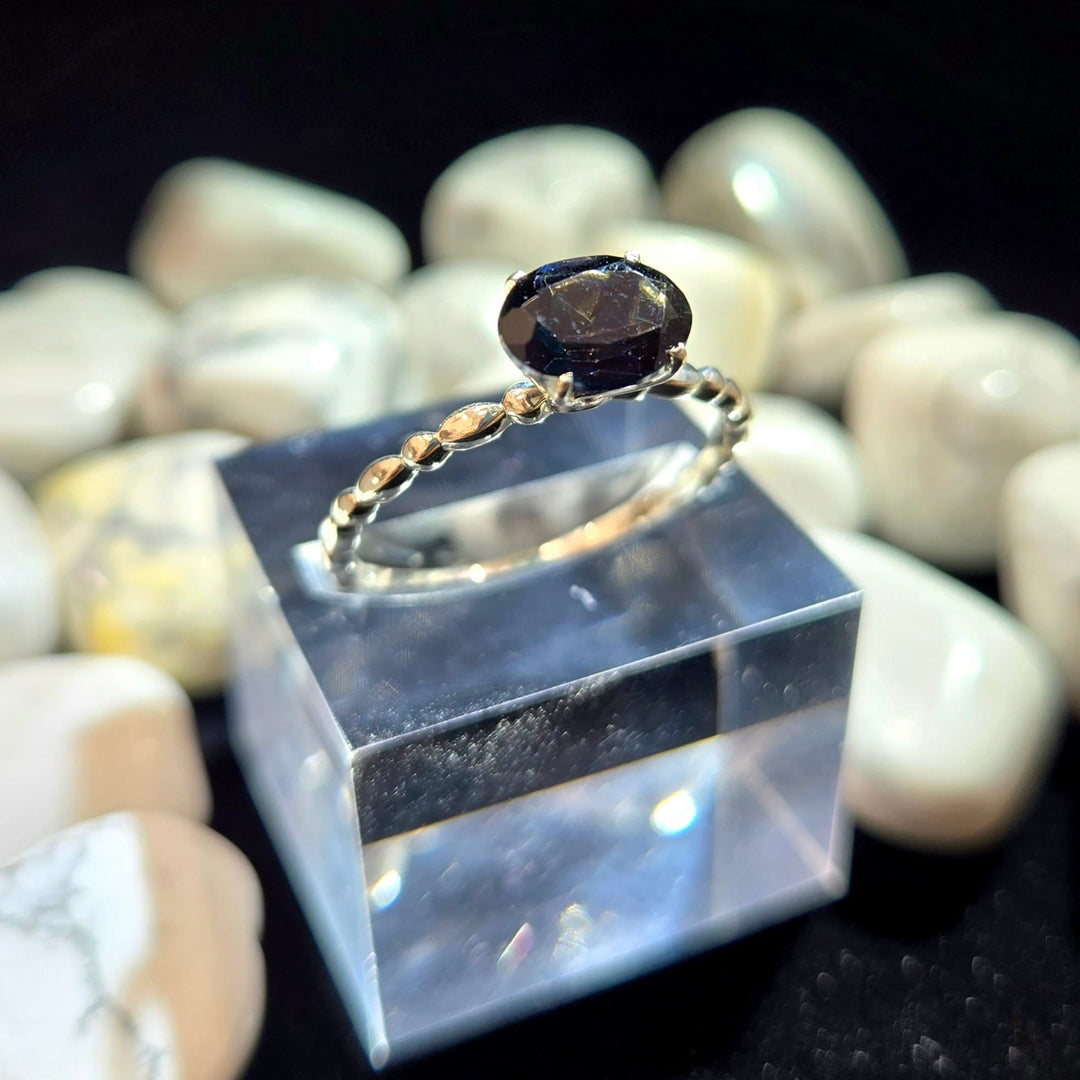 Mystic Topaz Faceted 925 Silver Ring | The Harmony Store Ring