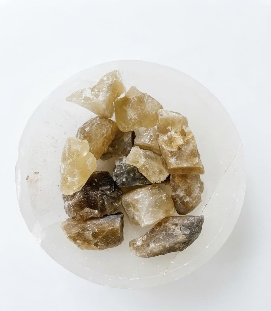 Natural Citrine Rough Regular | The Harmony Store Raw Crystal