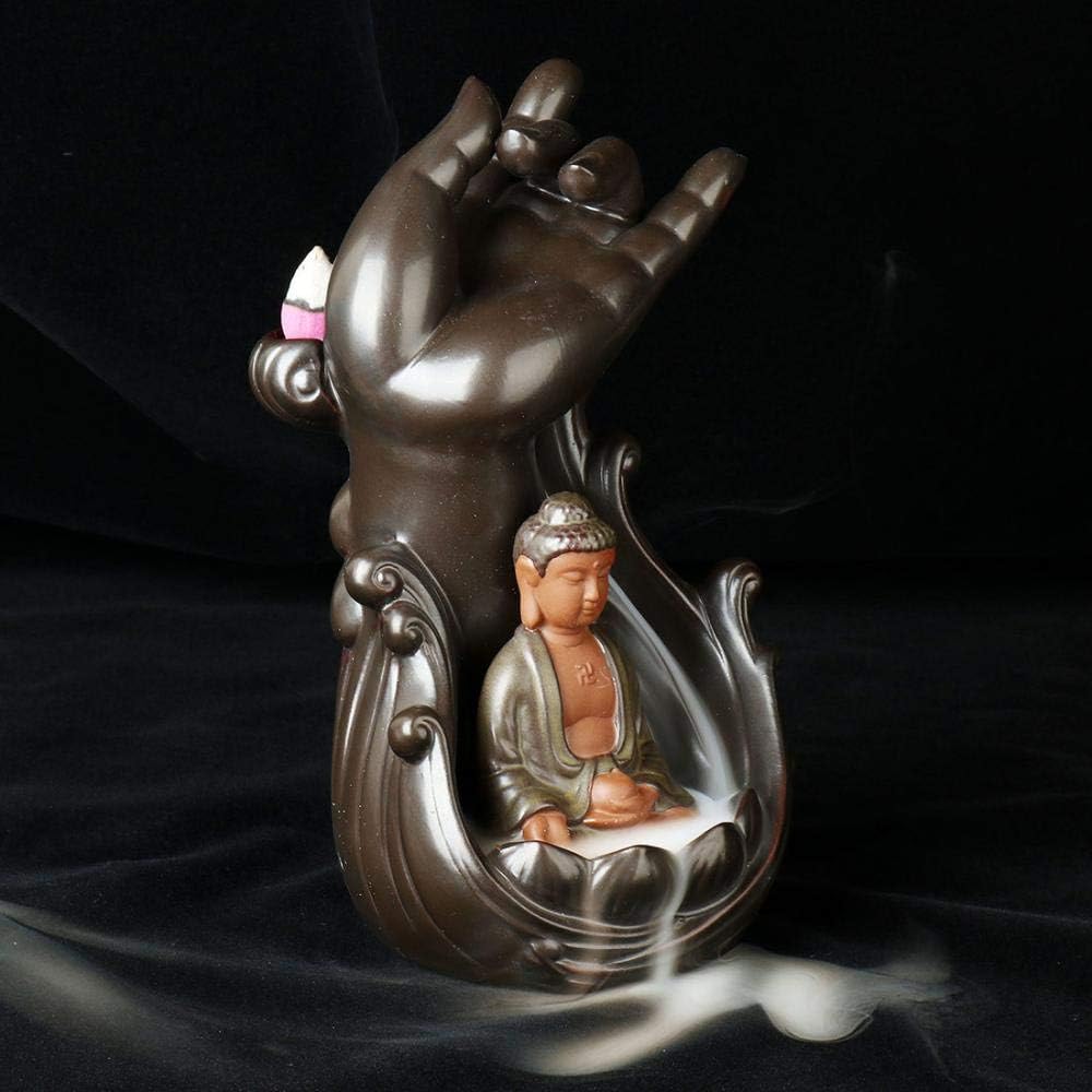 Noble Buddha Backflow Incense Burner | The Harmony Store Incense Holder