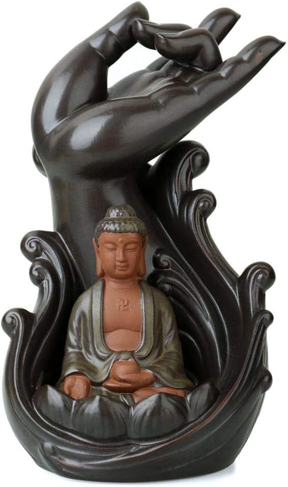Noble Buddha Backflow Incense Burner | The Harmony Store Incense Holder
