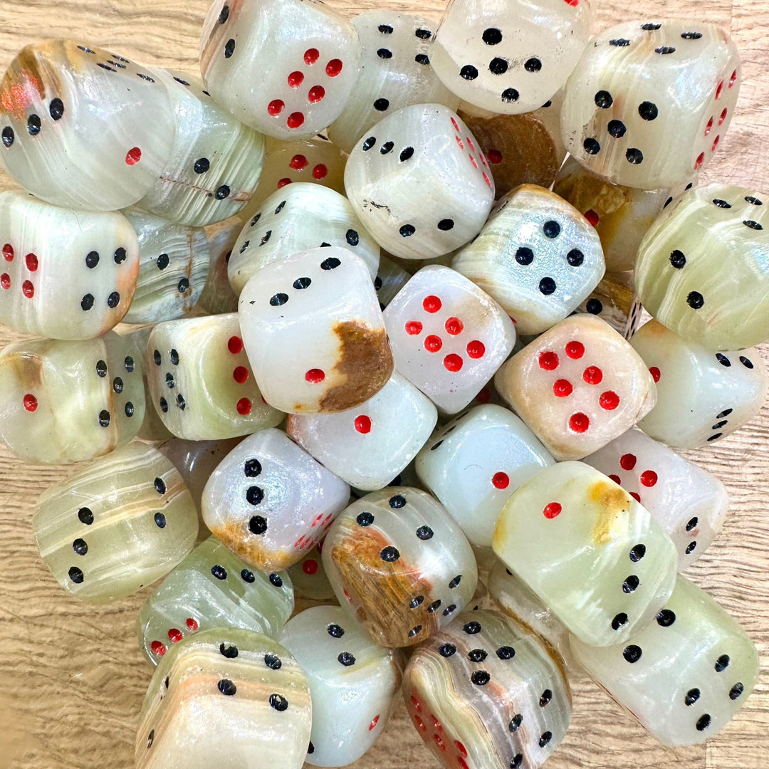 Black Onyx Dice | The Harmony Store Figurine