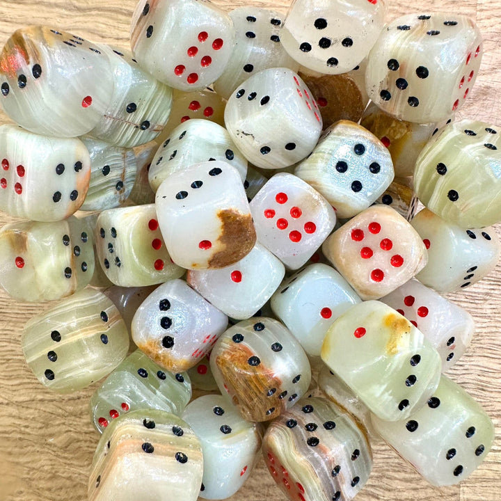Black Onyx Dice | The Harmony Store Figurine